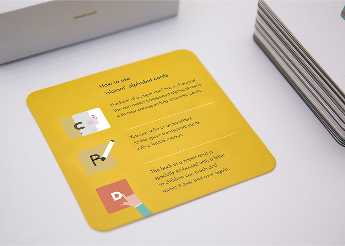 Oioiooi Alphabet Cards