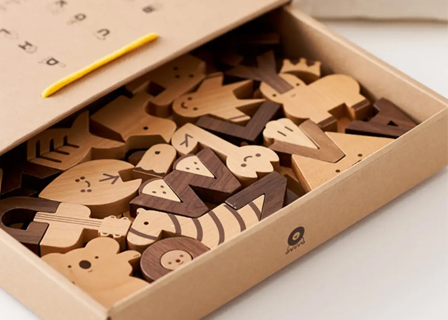 Wooden Alphabet Blocks