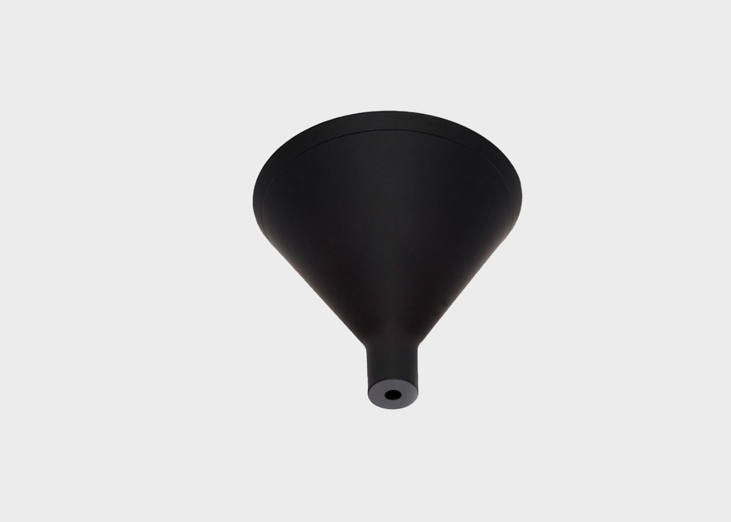 Black Ceiling Cup for Octo by Secto Design