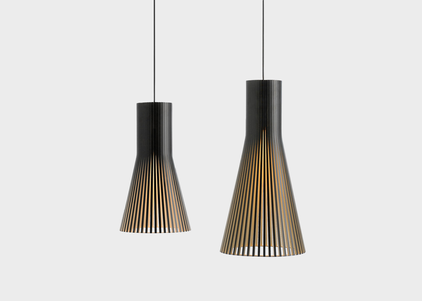 Secto 4200 Pendant - Black by Secto Design