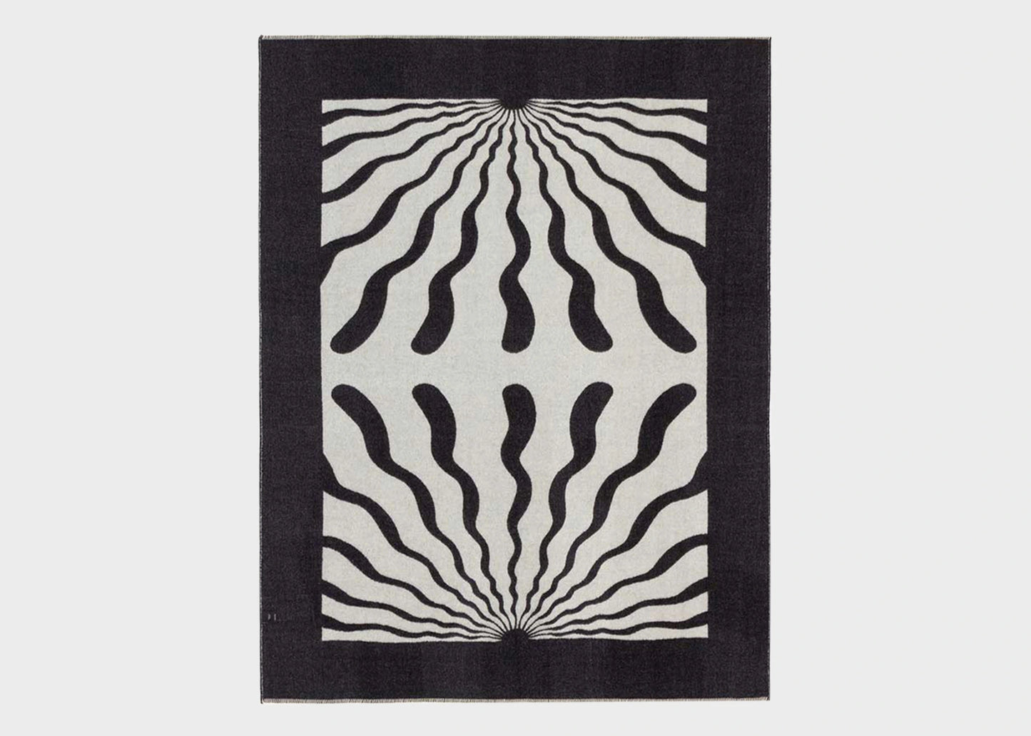 An unfolded Dopamine Reversible Throw by Blacksaw as sold by Woodland Mod