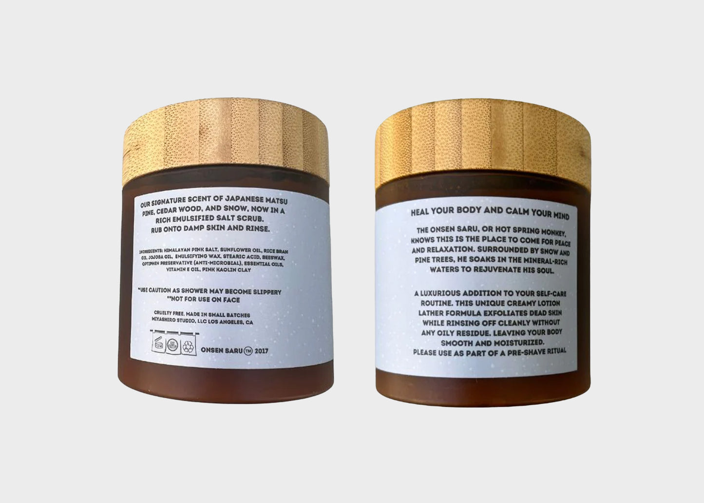 Onsen Saru Hot Spring Salt Scrub