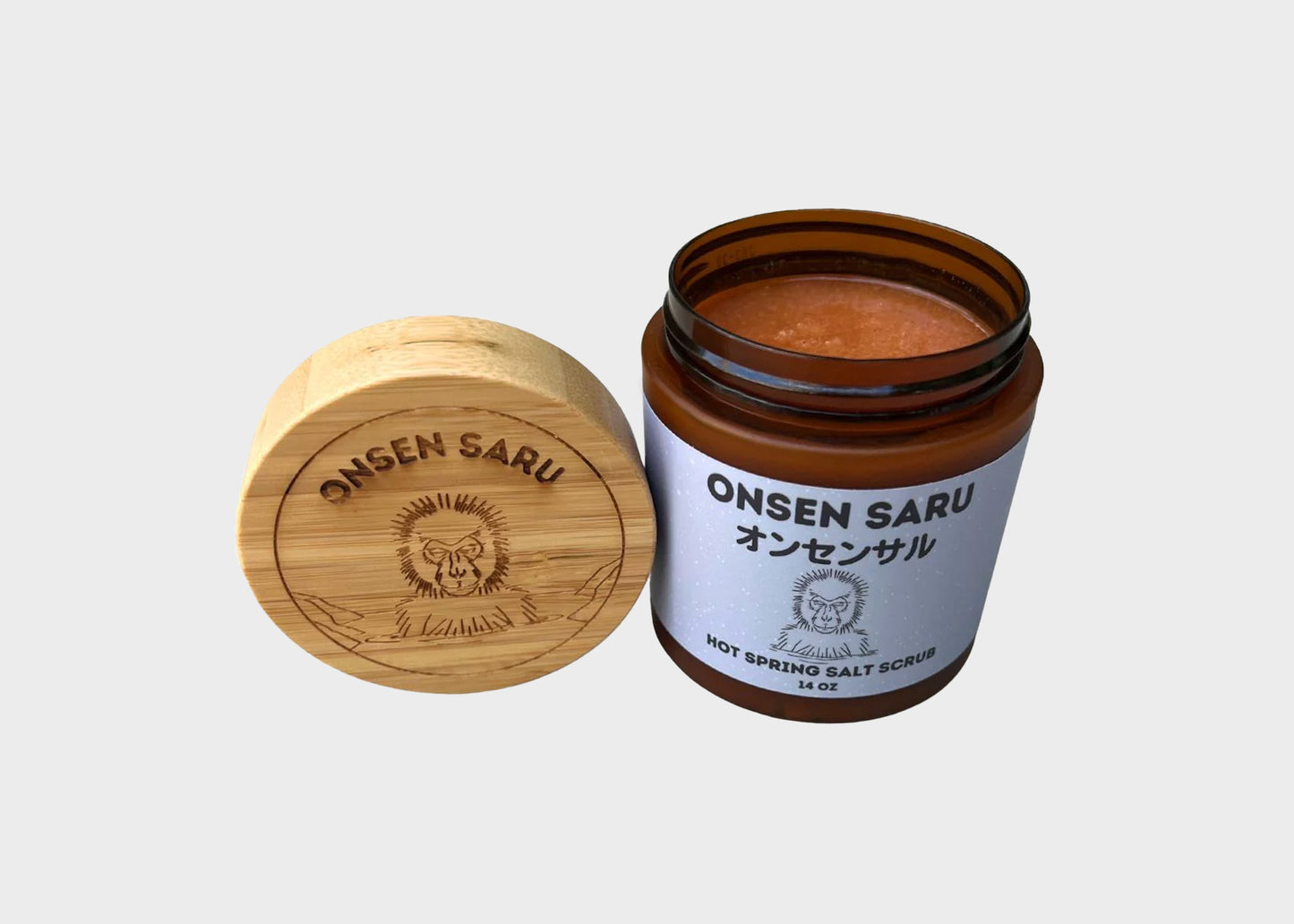 Onsen Saru Hot Spring Salt Scrub