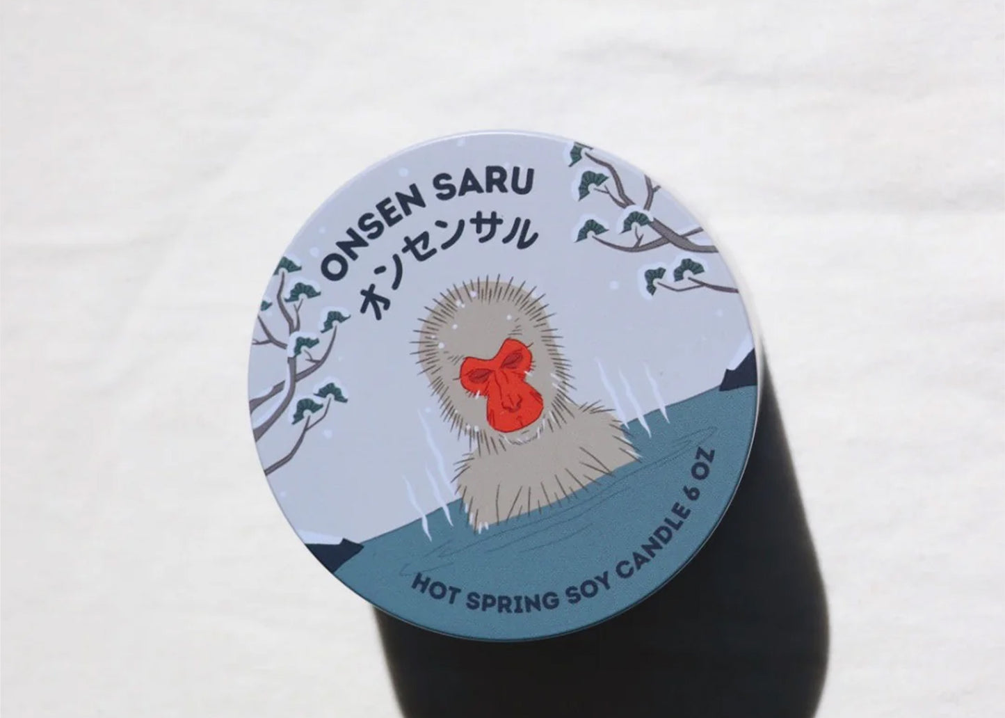 Onsen Saru Hot Spring Soy Candle