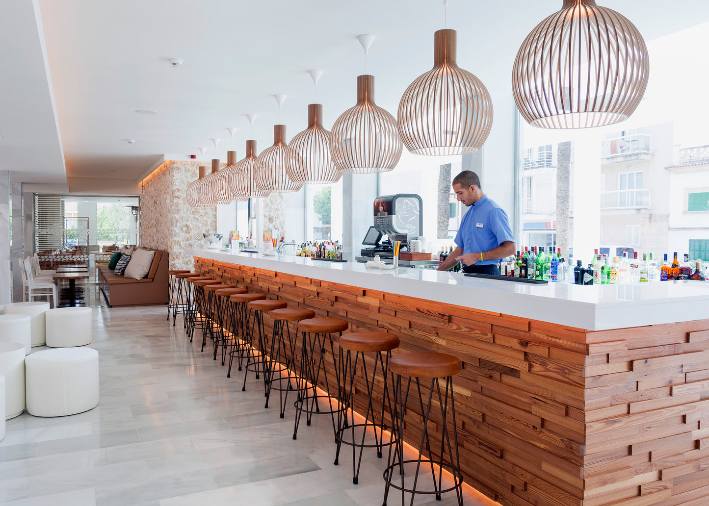 Octo 4240 Pendant - Walnut by Secto Design
