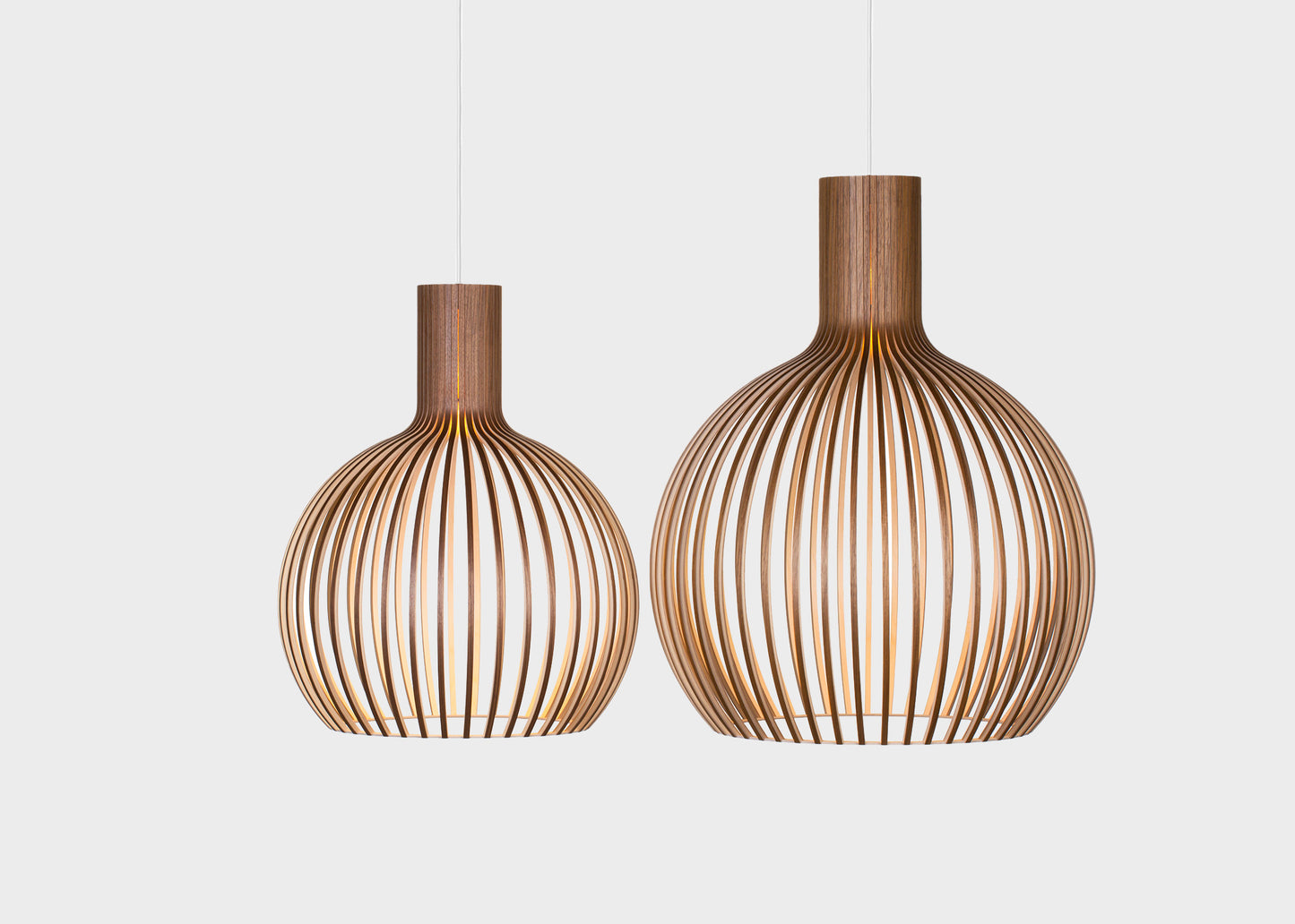 Octo 4240 Pendant - Walnut by Secto Design