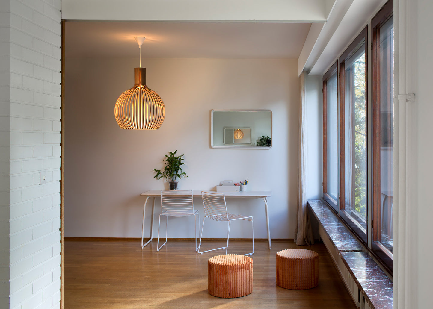 Octo 4240 Pendant - Walnut by Secto Design