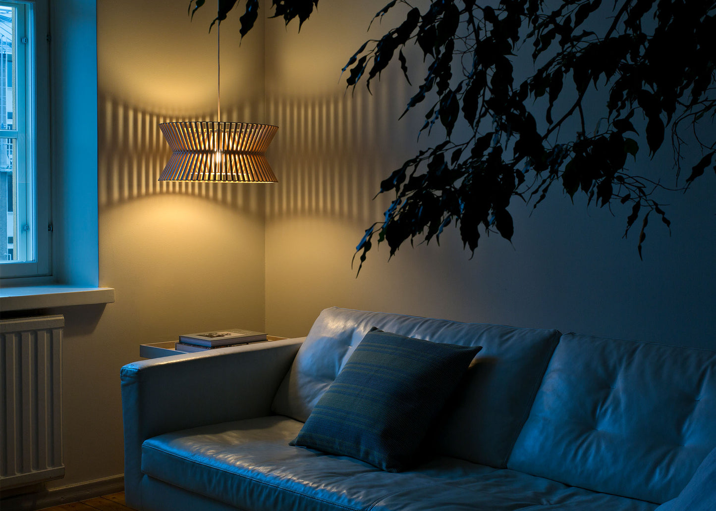 Kontro 6000 Pendant - White by Secto Design