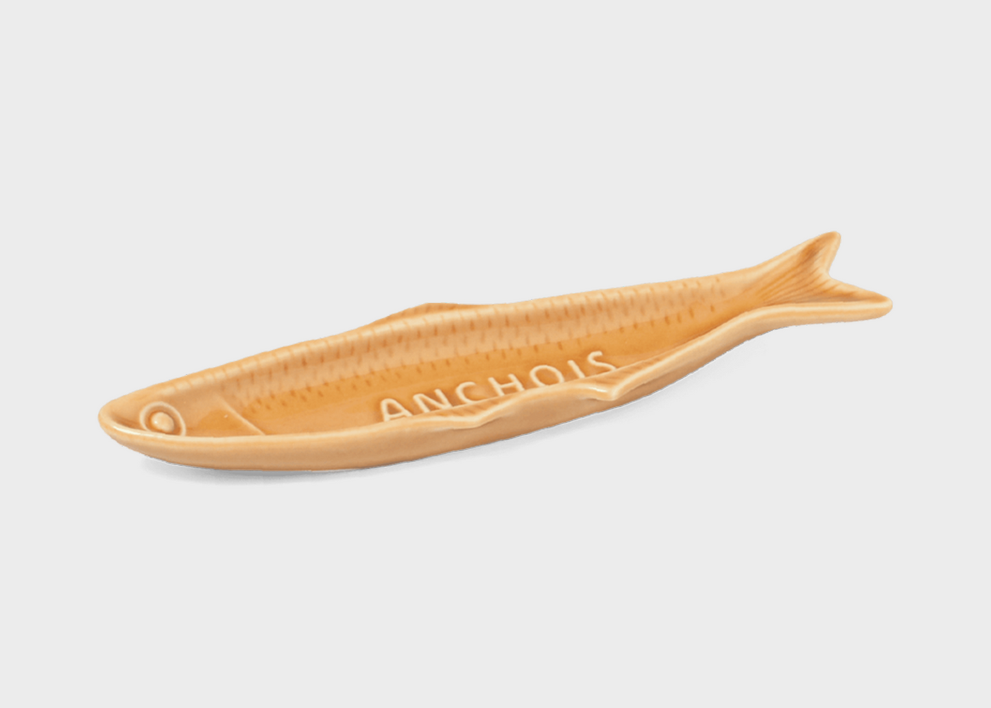Single Sardine Plate - Caramel