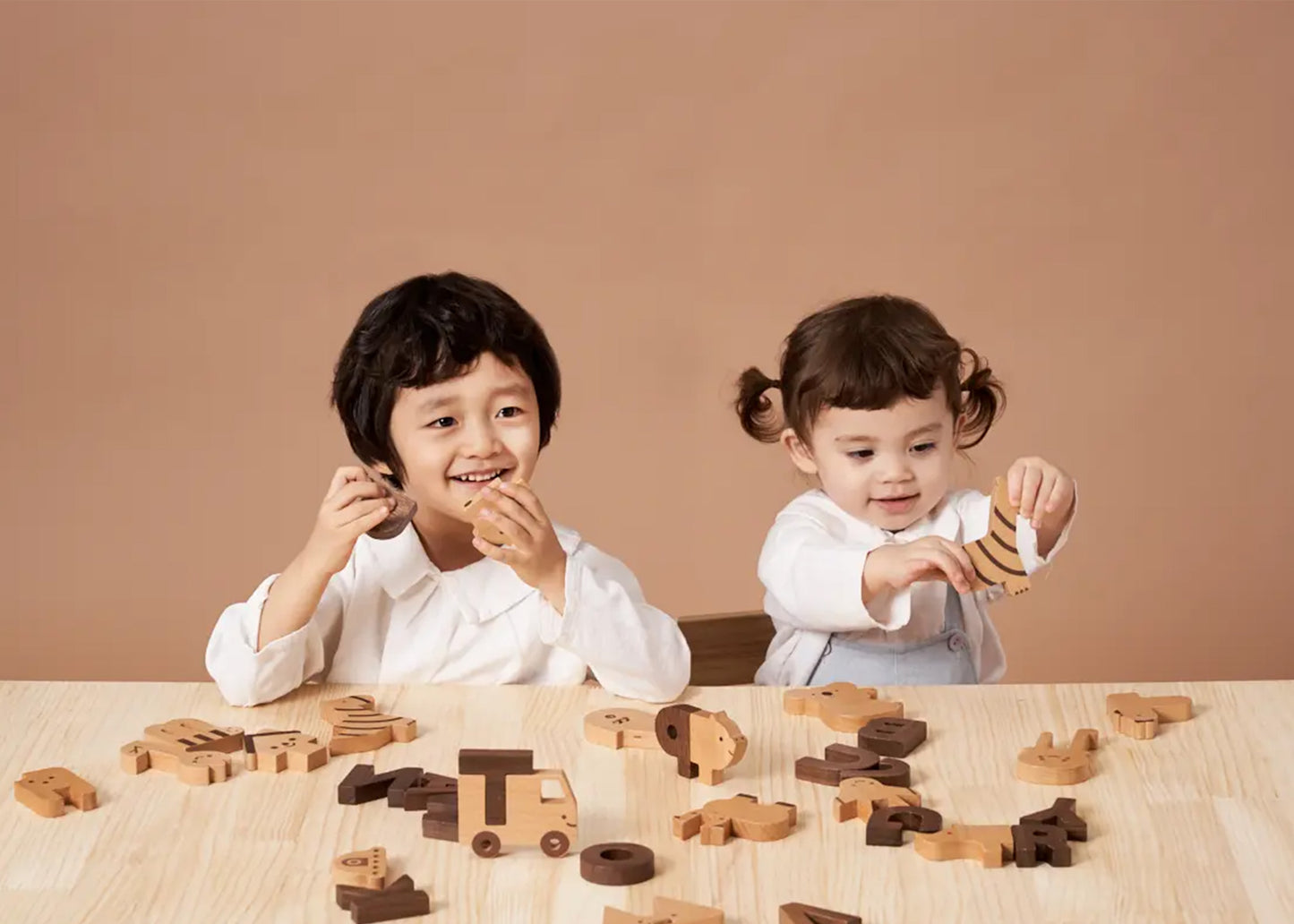 Wooden Alphabet Blocks