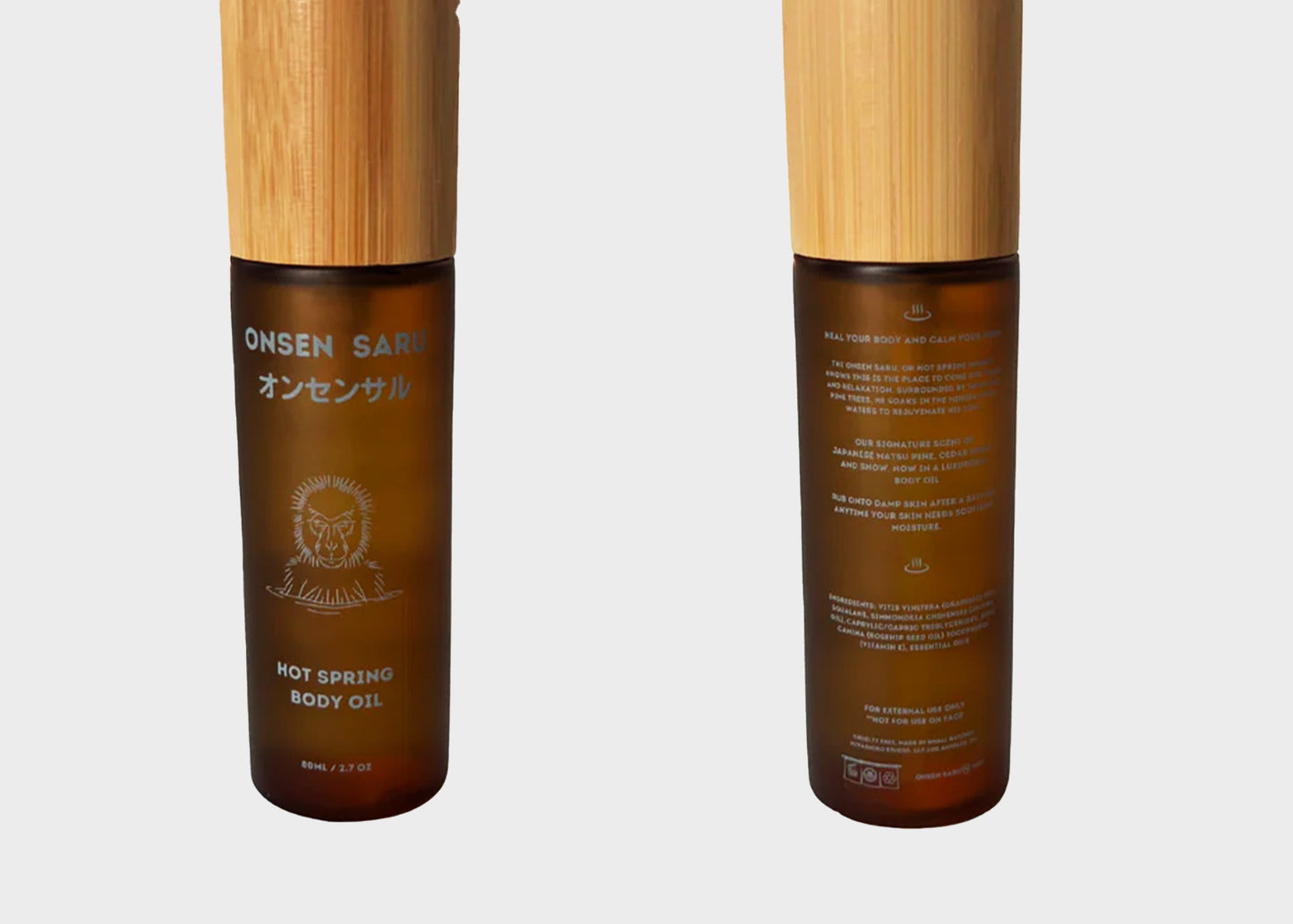 Hot Spring Body Oil Onsen Saru