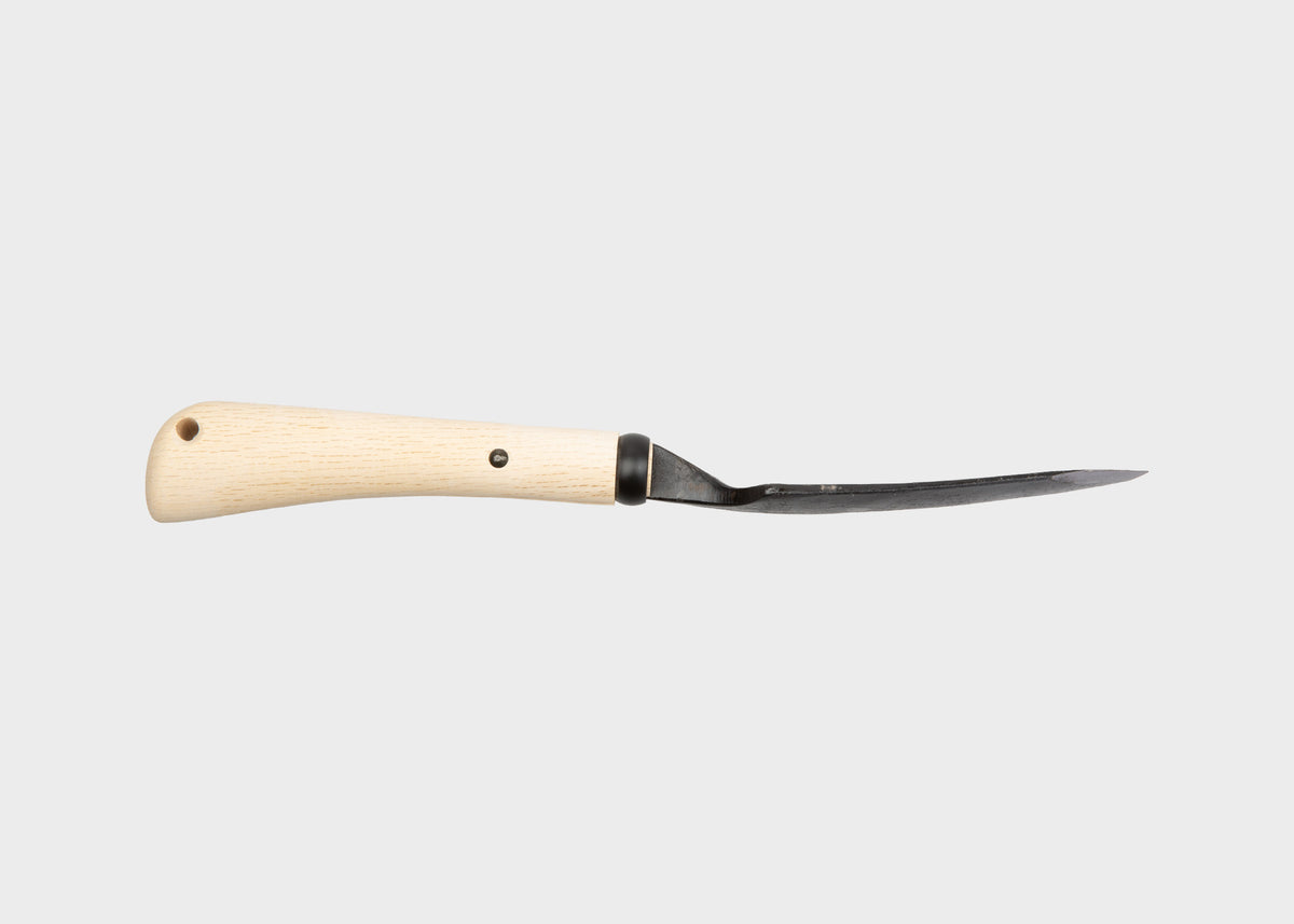 【HIROさん専用】UNHALFDRAWING LIGHTWEIGHT Niwaki Forged Hori Hori – Carbon Steel Garden Knife – Woodland Mod