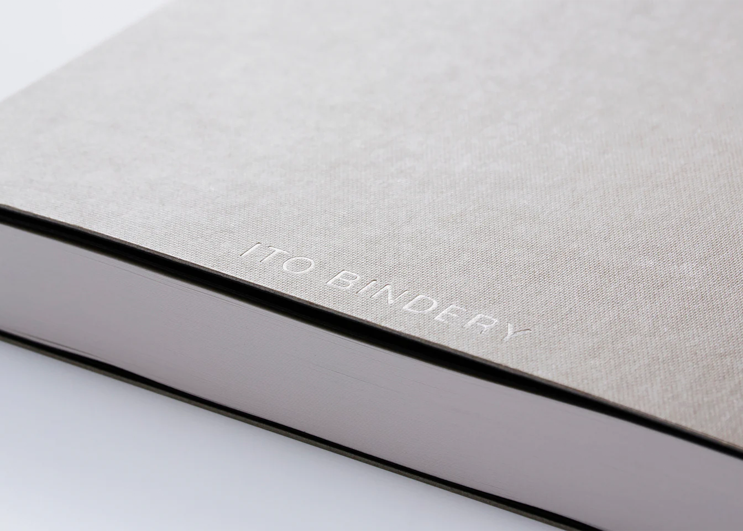 Ito Notebook - Grey Blank