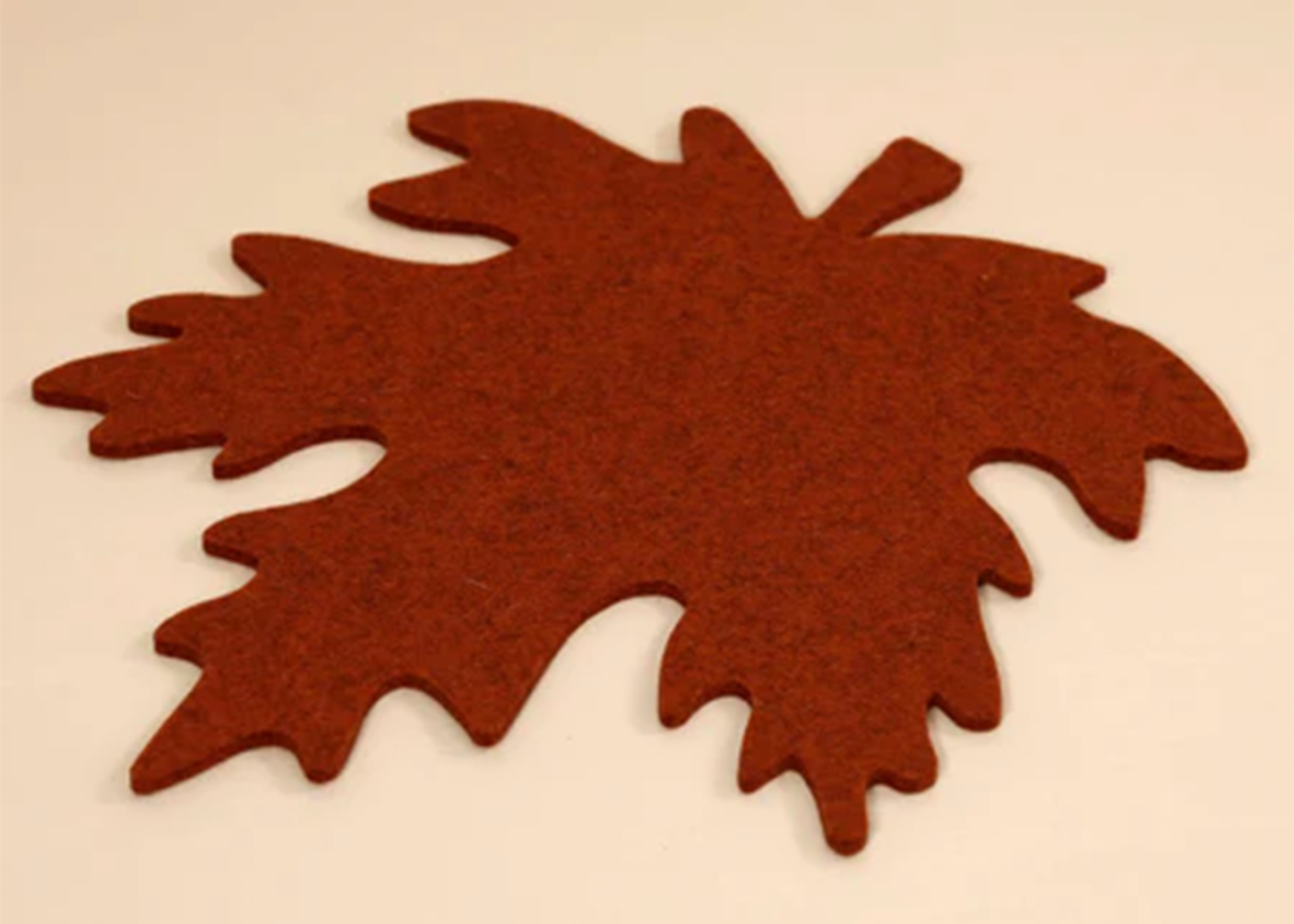 Autumn Leaf Trivet Mahogany