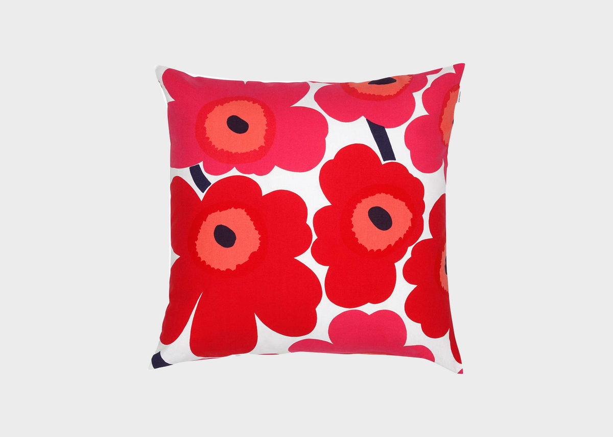 【新品】マリメッコ Unikko Cushion Cover&Cushion Marimekko Unikko Cushion Cover | Iconic Floral 50x50 cm – Woodland Mod