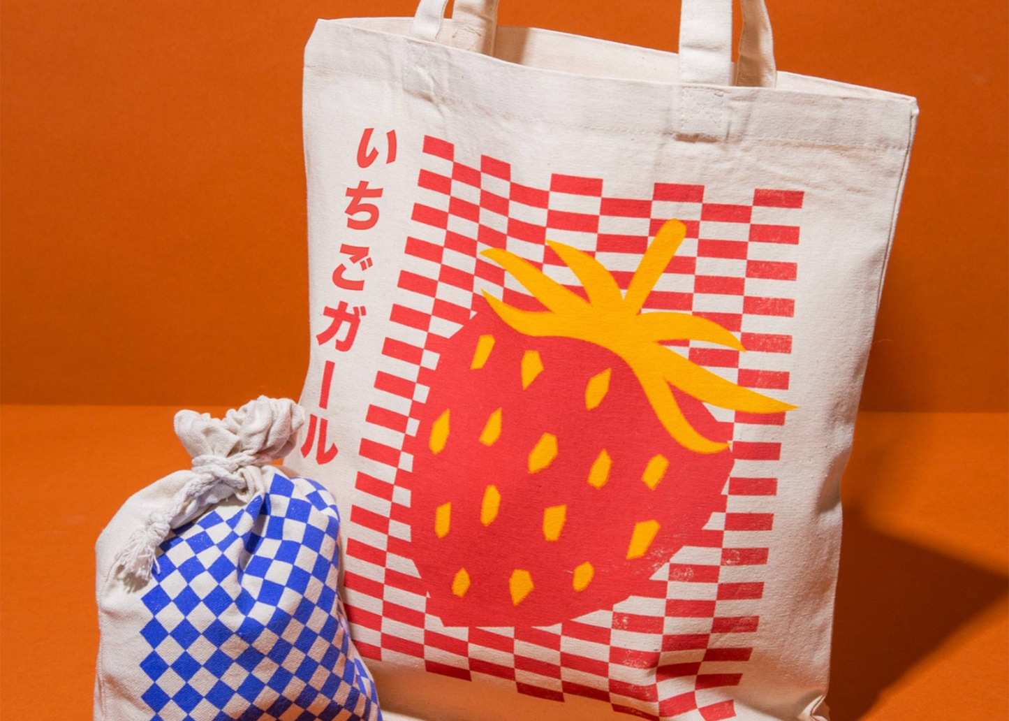 Gucha Gucha Strawberry Girl Tote