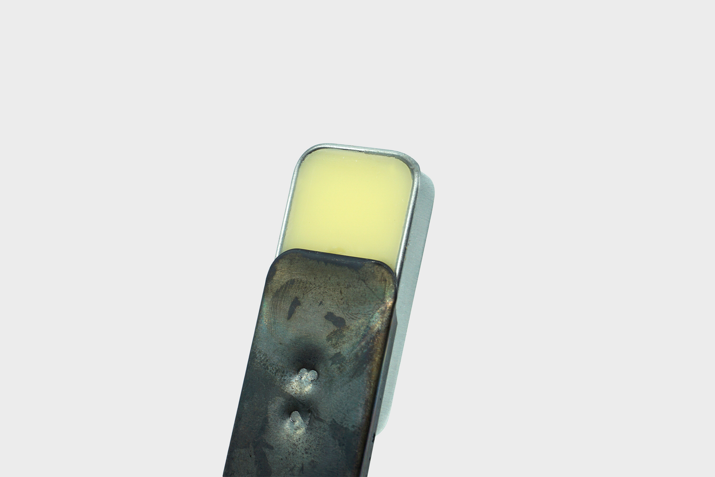 Close up of Fischersund No 23 solid perfume open