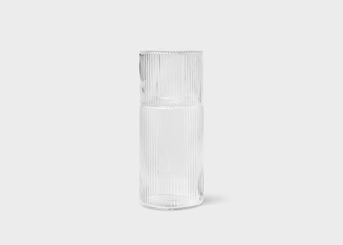 Ripple Carafe Small - Clear