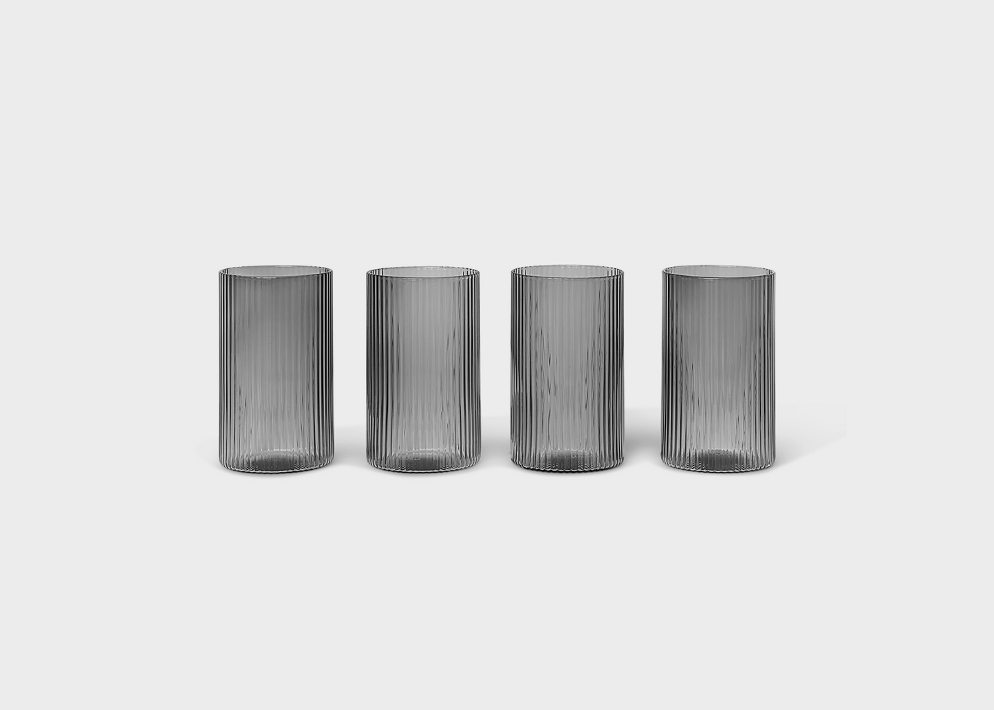 Grey Smoked Ripple Verrines by Ferm Living