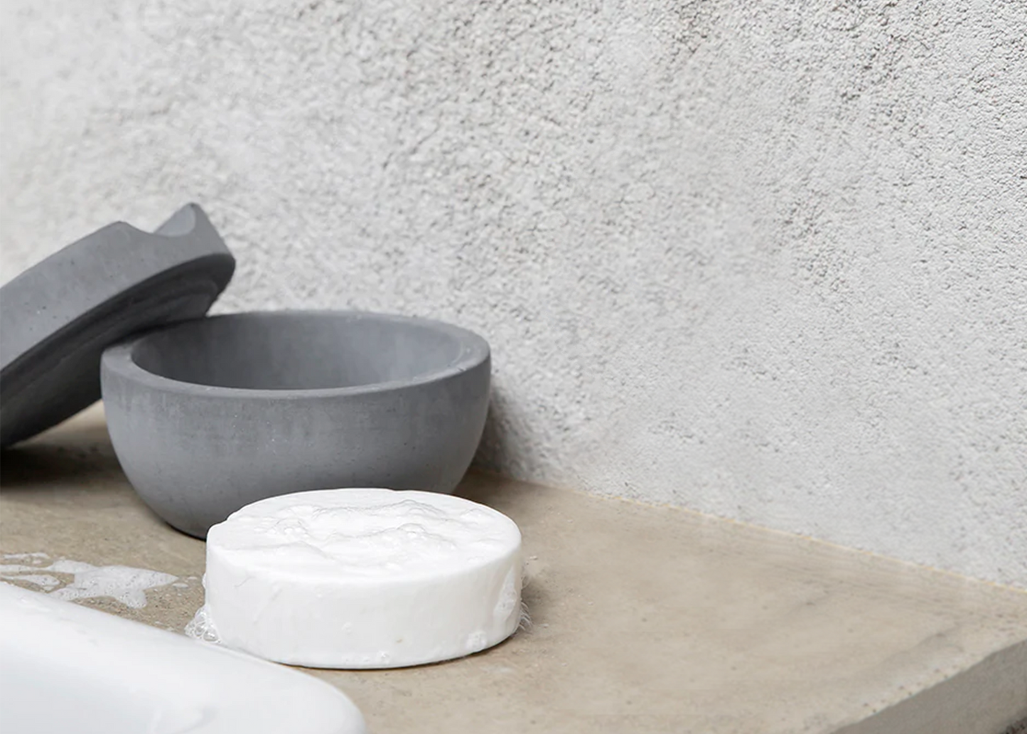 Concrete Shave Cup + Soap