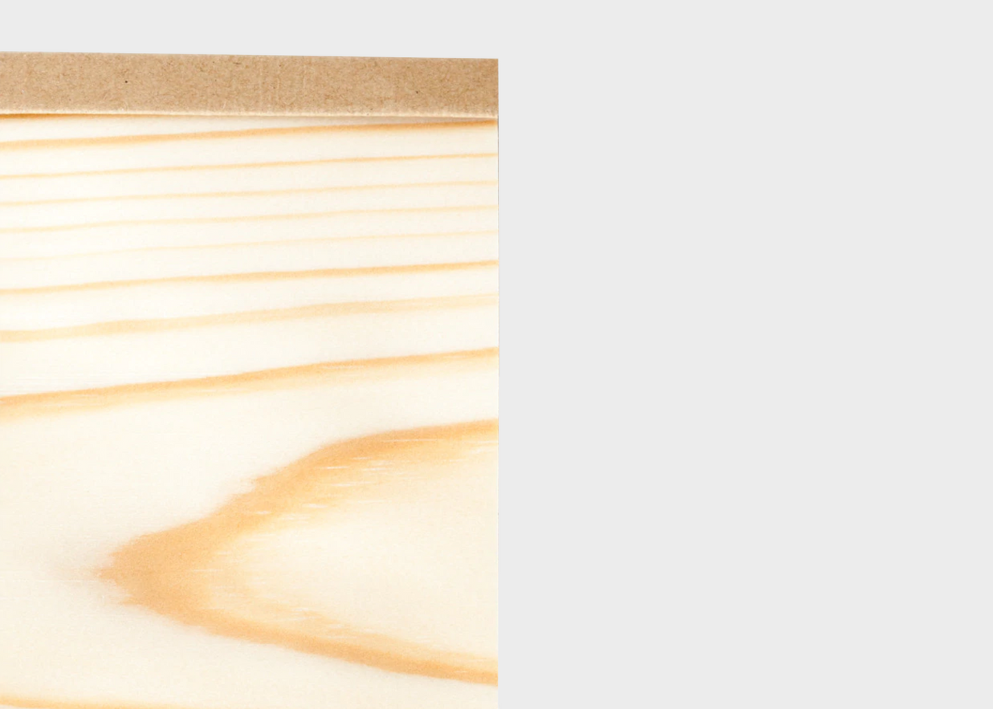 Kizara Wood Sheet Memo Pad
