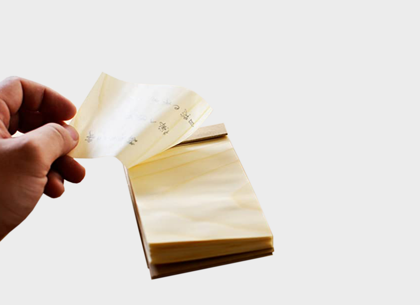 Kizara Wood Sheet Memo Pad