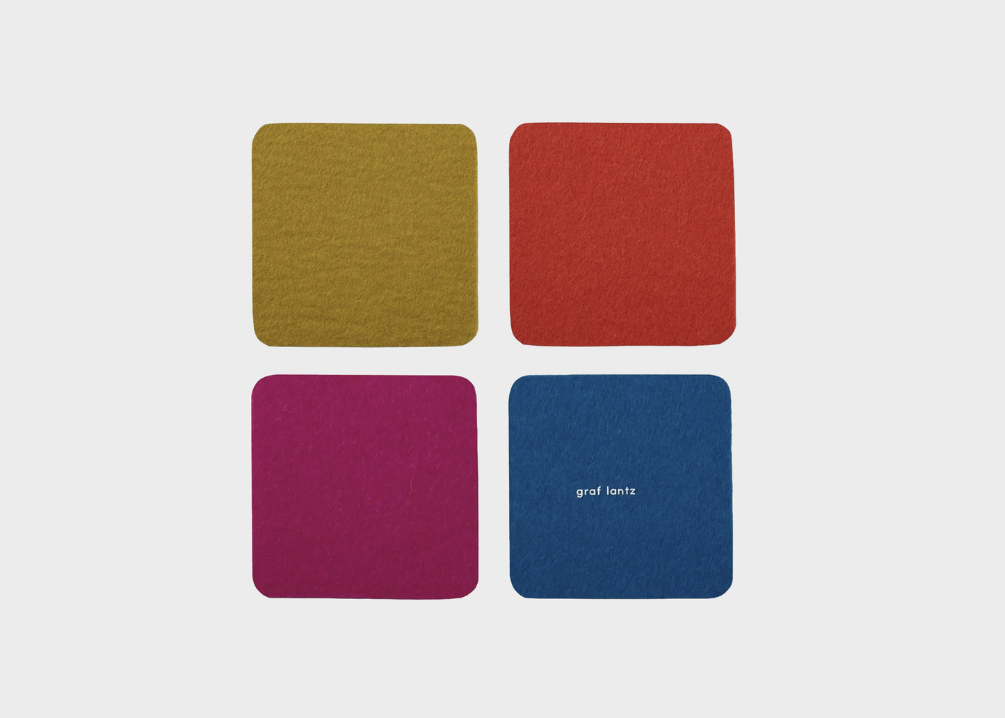 
                  
                    Bierfilzl Felt Coaster Square 4pk
                  
                