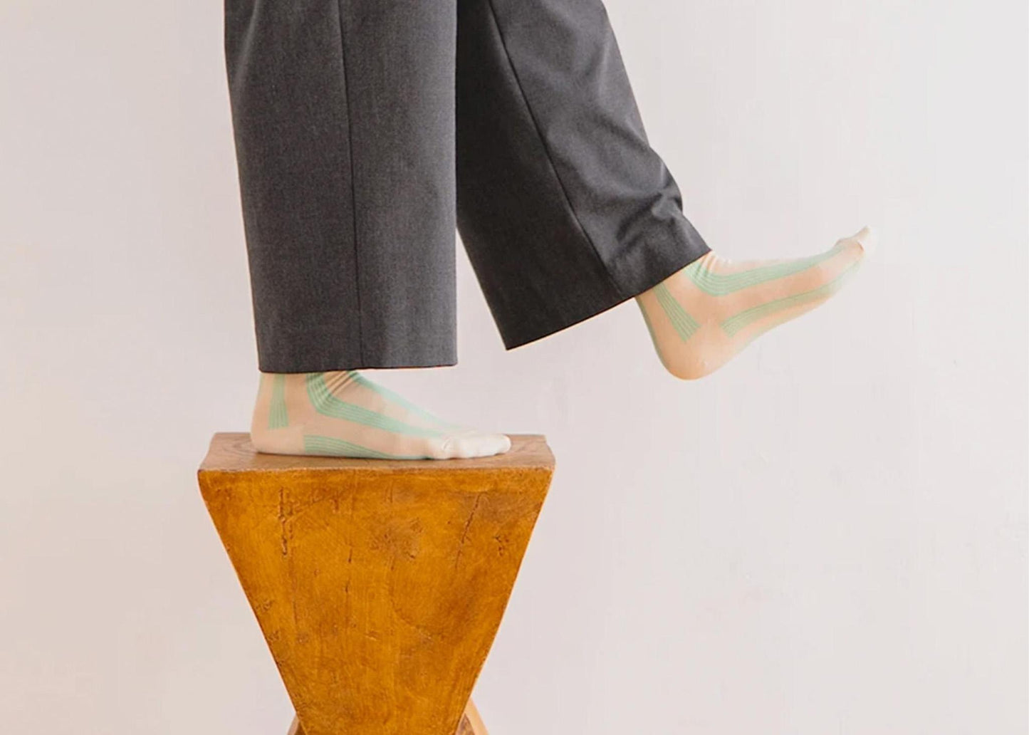 
                  
                    Supima Cotton Stripe Socks
                  
                