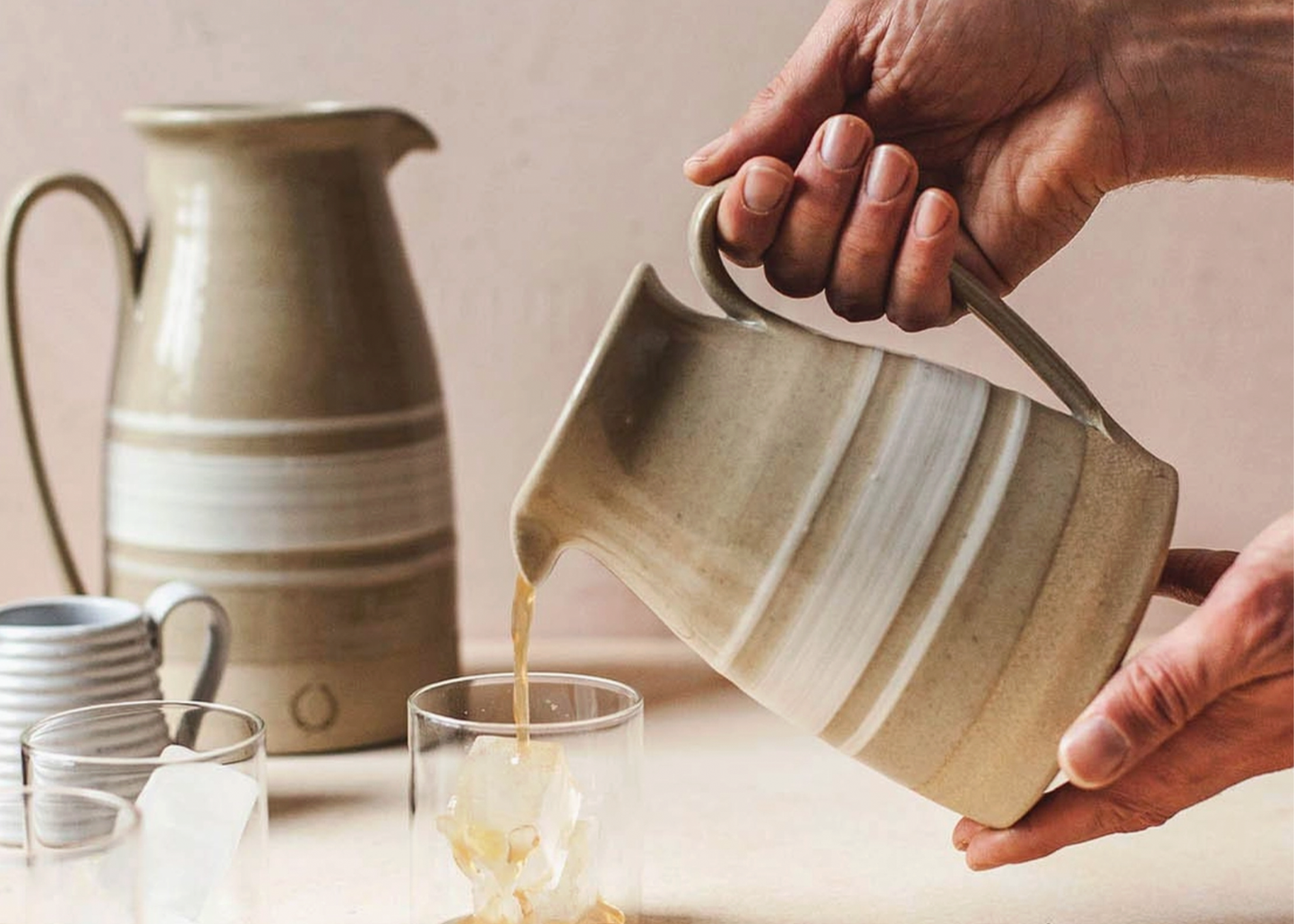 
                  
                    Farmhouse Yellowware Pitcher
                  
                