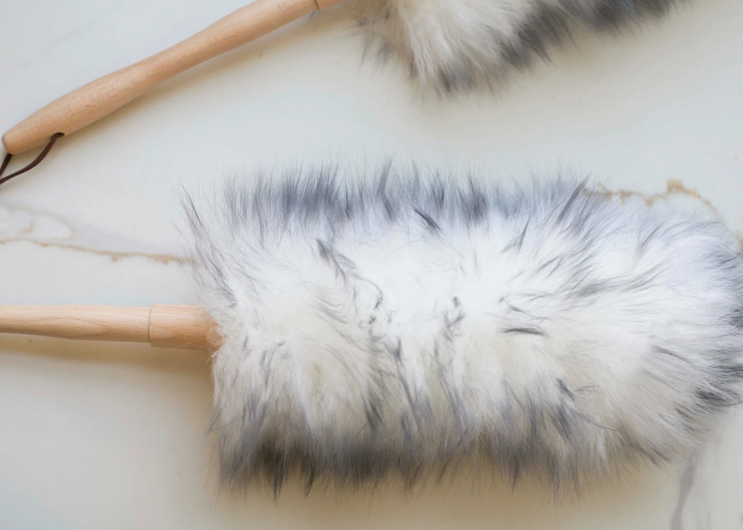 
                  
                    Wool Duster with Wooden Handle
                  
                