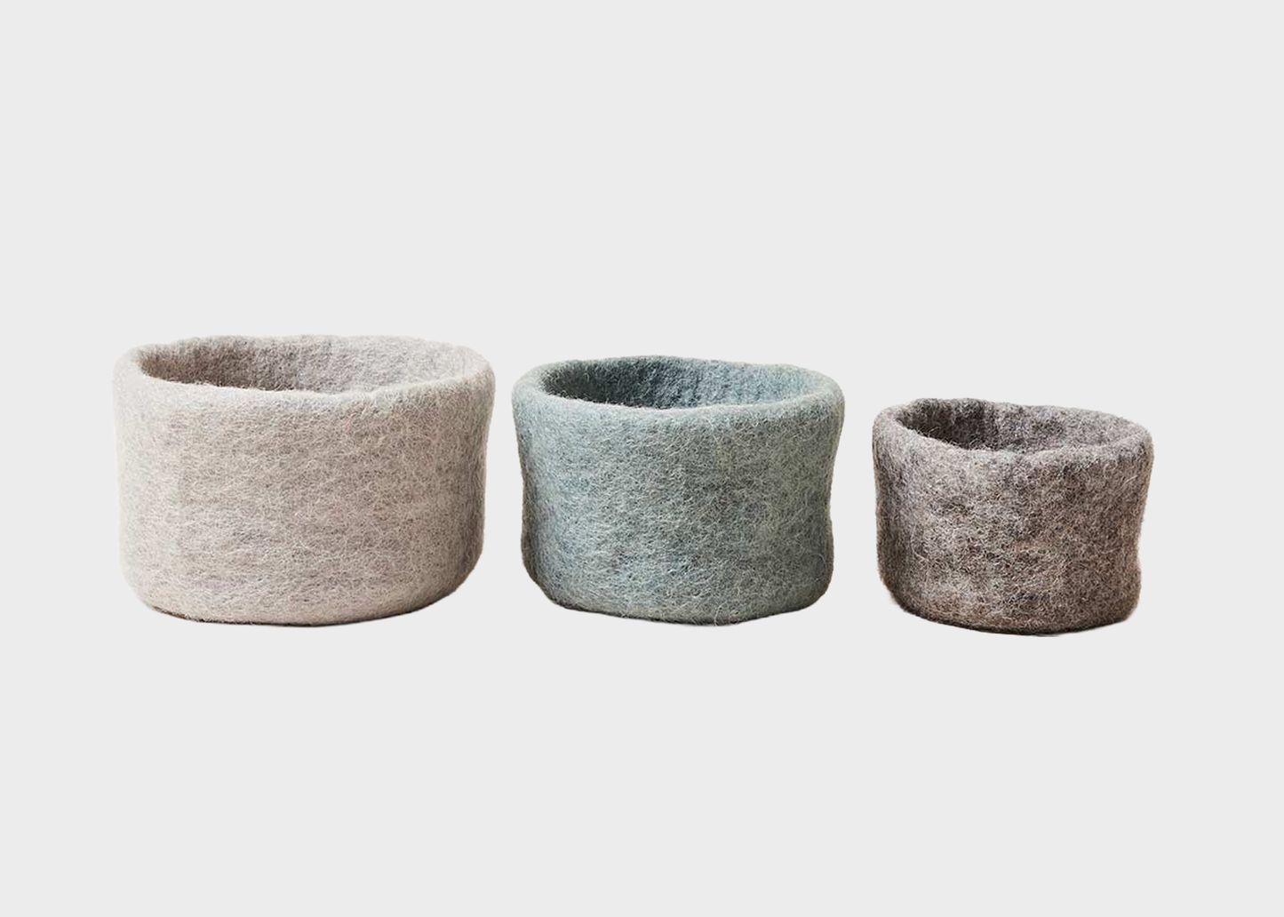 
                  
                    Felt Nesting Bowls - Set of 3
                  
                