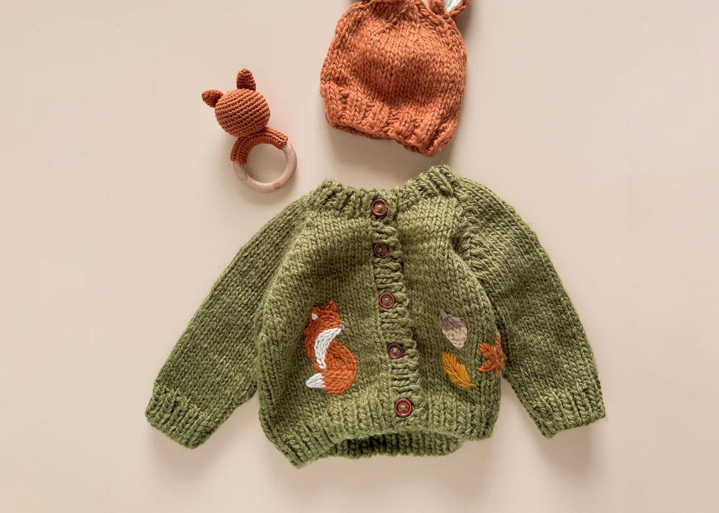 
                  
                    Fox Cardigan
                  
                