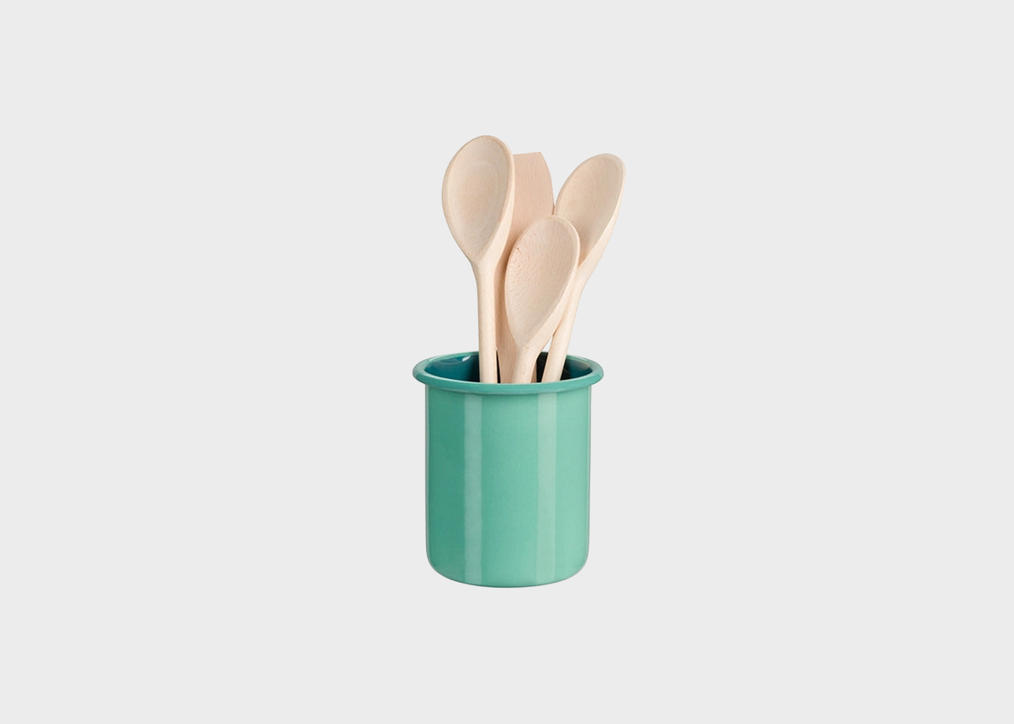 
                  
                    Enamel Utensil Holder
                  
                