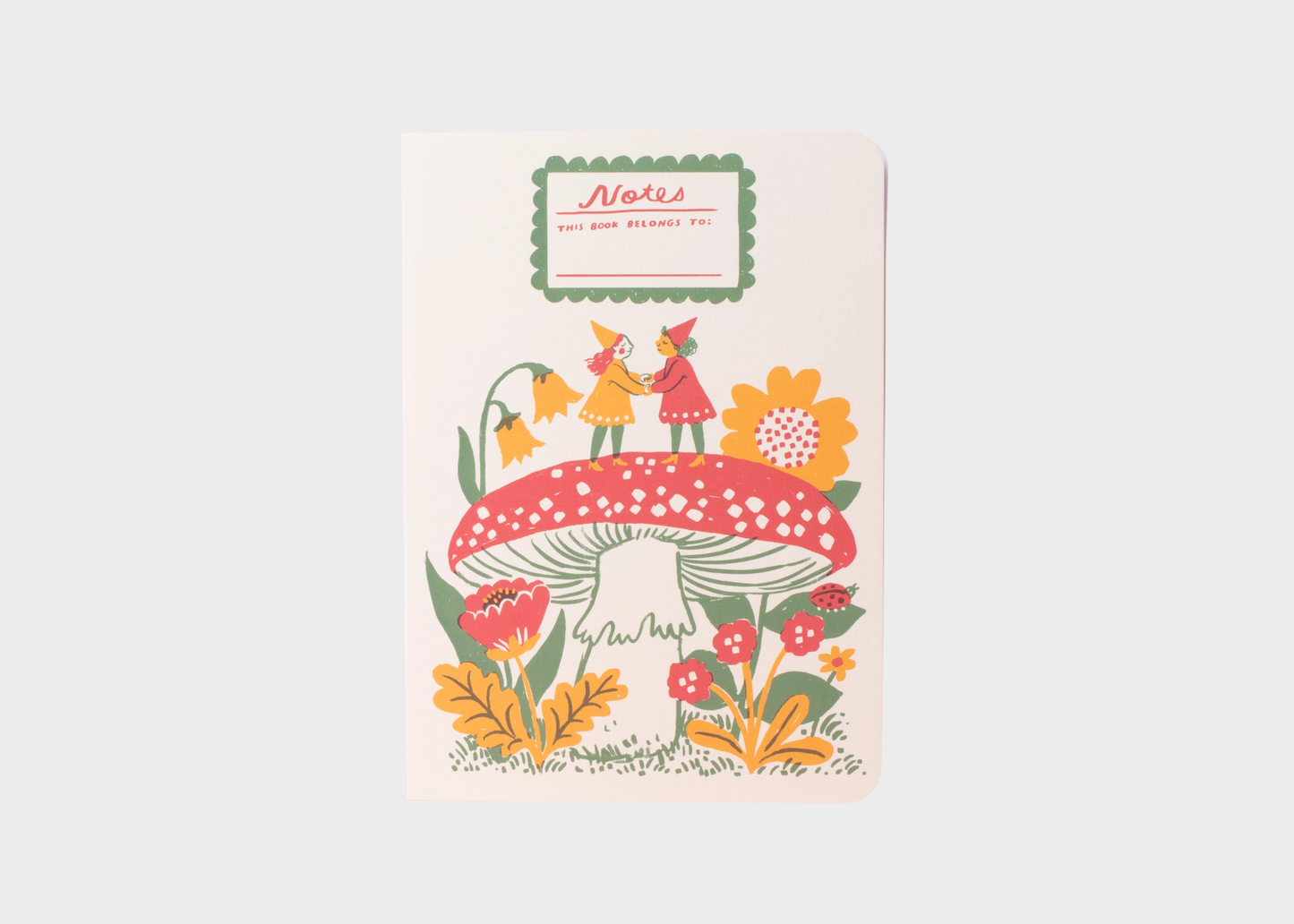 
                  
                    Gnomes & Mushrooms B6 Blank Notebook
                  
                