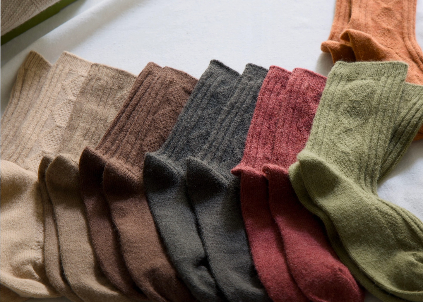
                  
                    Wool & Cashmere Socks
                  
                