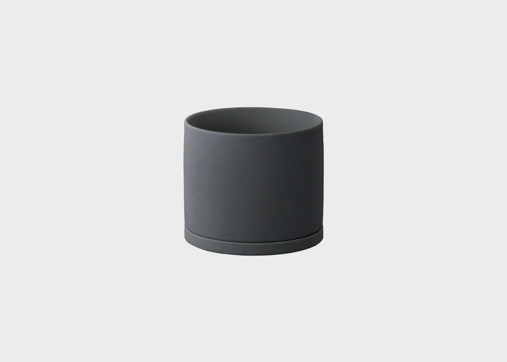 Plant Pot 105mm Dark Grey