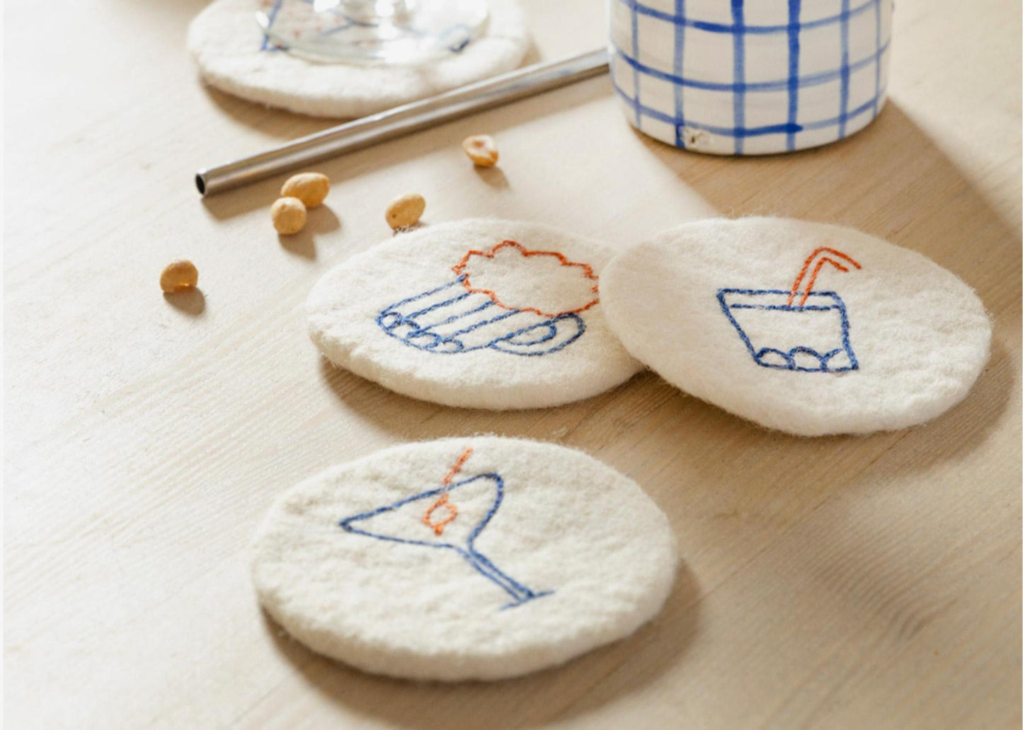 
                  
                    Wool Coaster 4 pk
                  
                