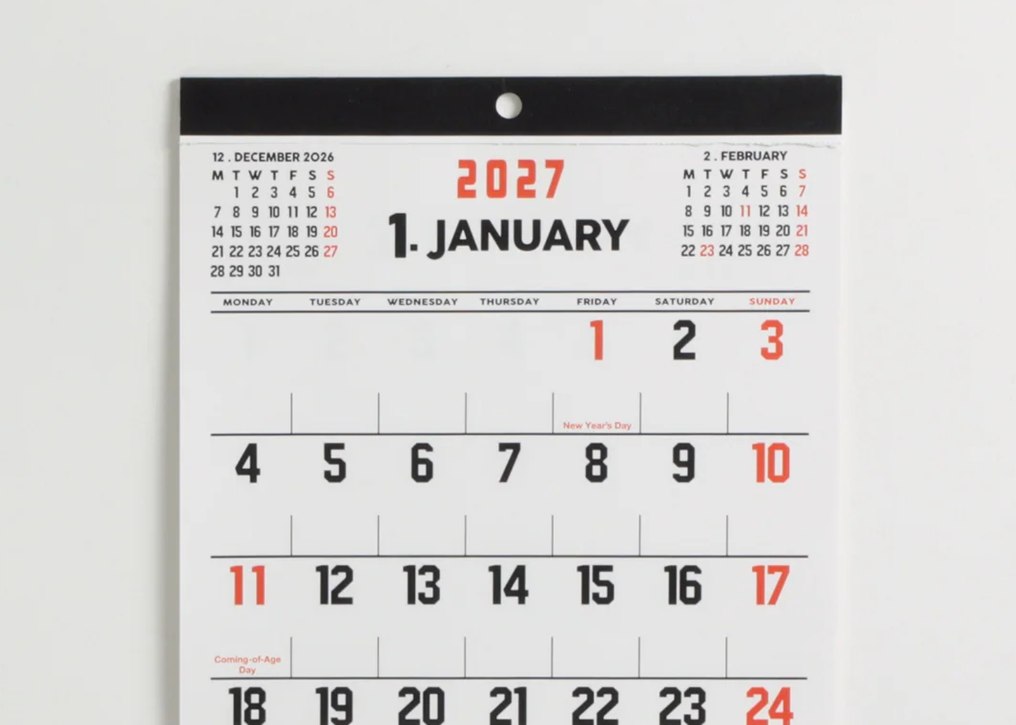 
                  
                    2027 Calendar (Penco) / A4
                  
                