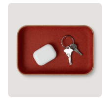 
                  
                    Kawabon Leather Felt Tray
                  
                