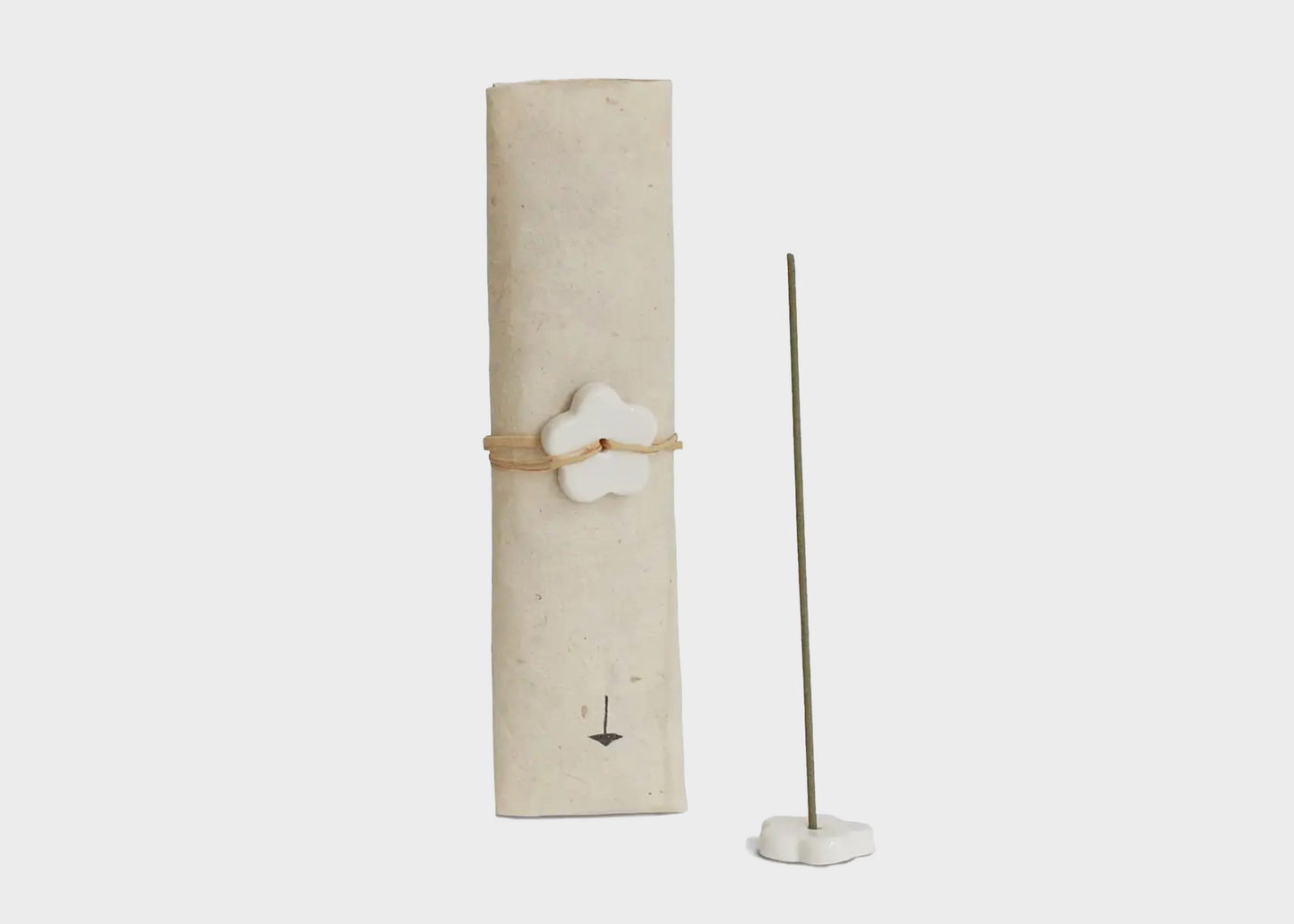 
                  
                    Incense and flower shaped ceramic incense holder
                  
                
