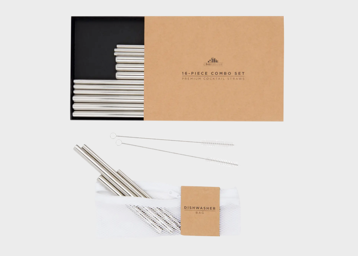 
                  
                    Metal Cocktail Straws 16 Piece Set
                  
                