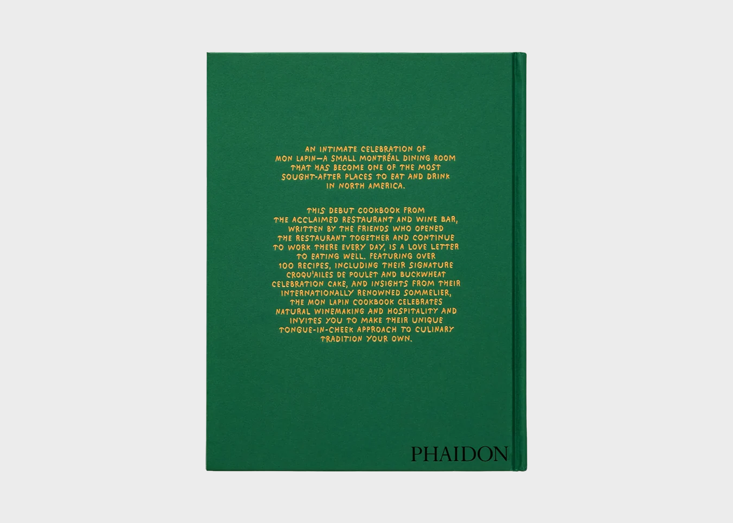 
                  
                    The Mon Lapin Cookbook
                  
                