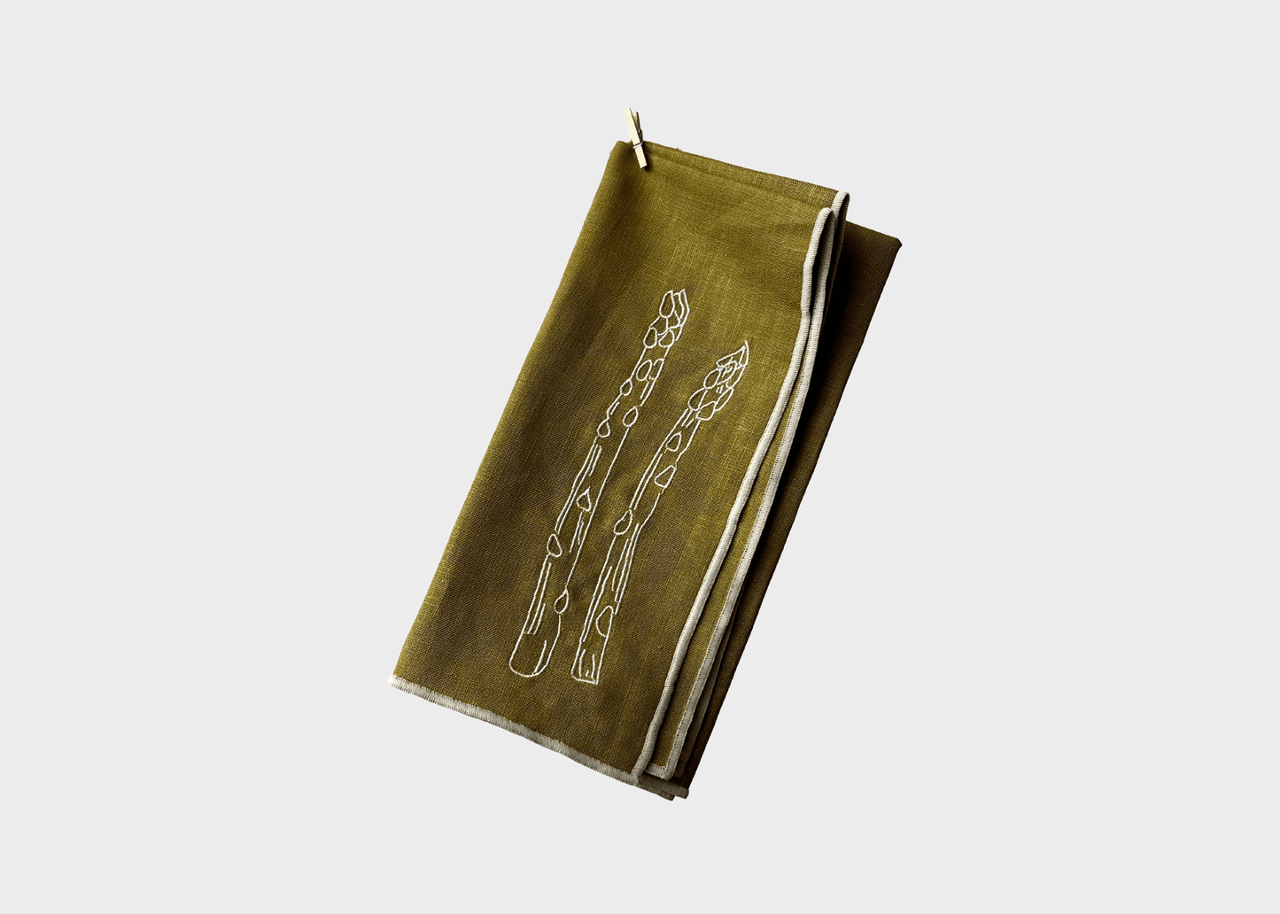 
                  
                    Embroidered Linen Blend Napkin Set
                  
                
