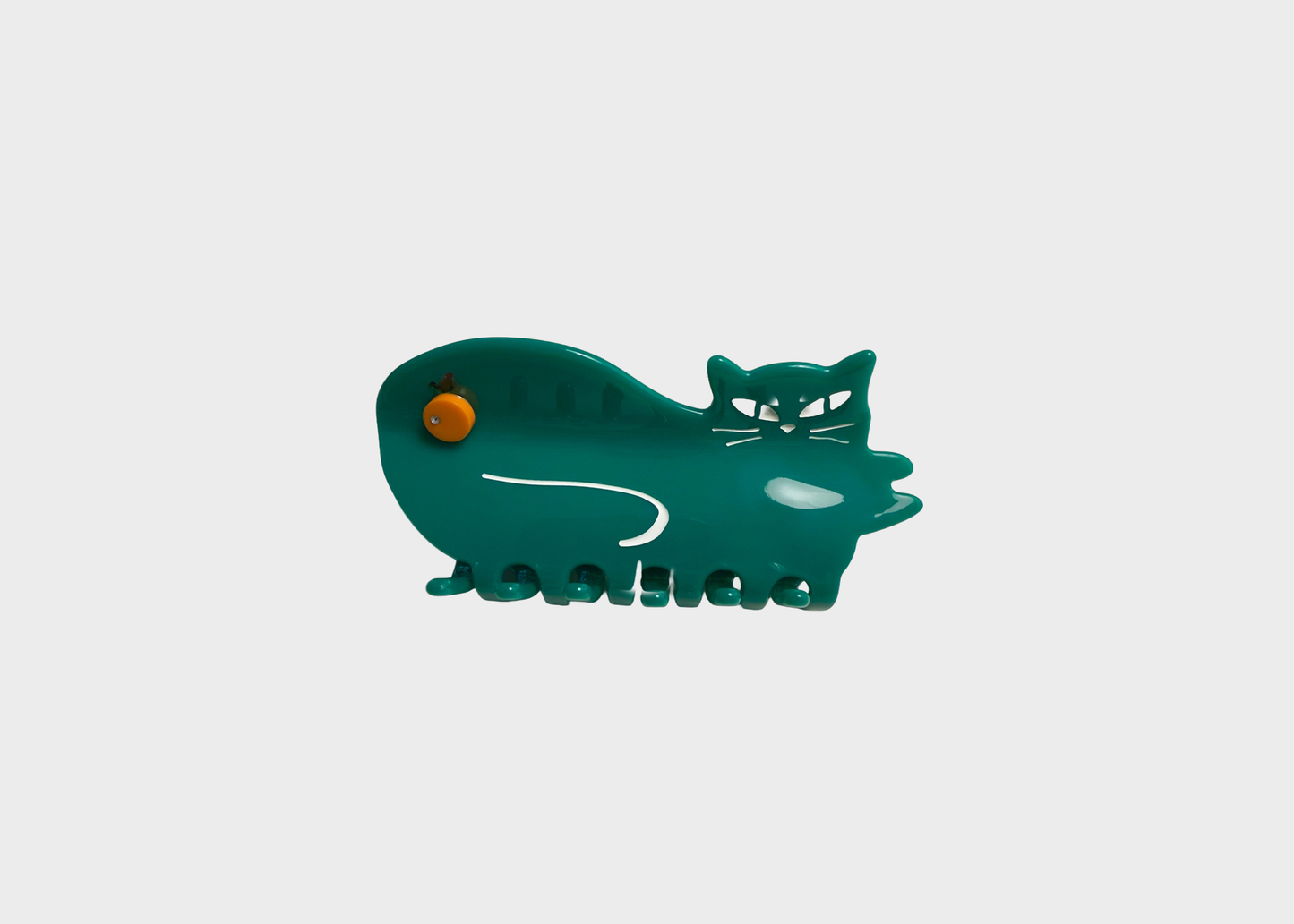 
                  
                    Orange Green Cat Hair Claw
                  
                