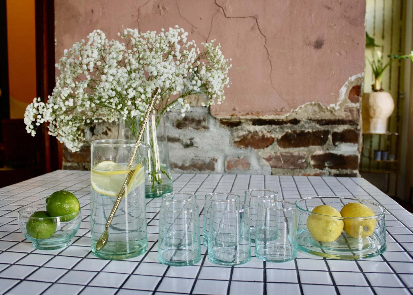 
                  
                    Clear Glass Tumbler
                  
                
