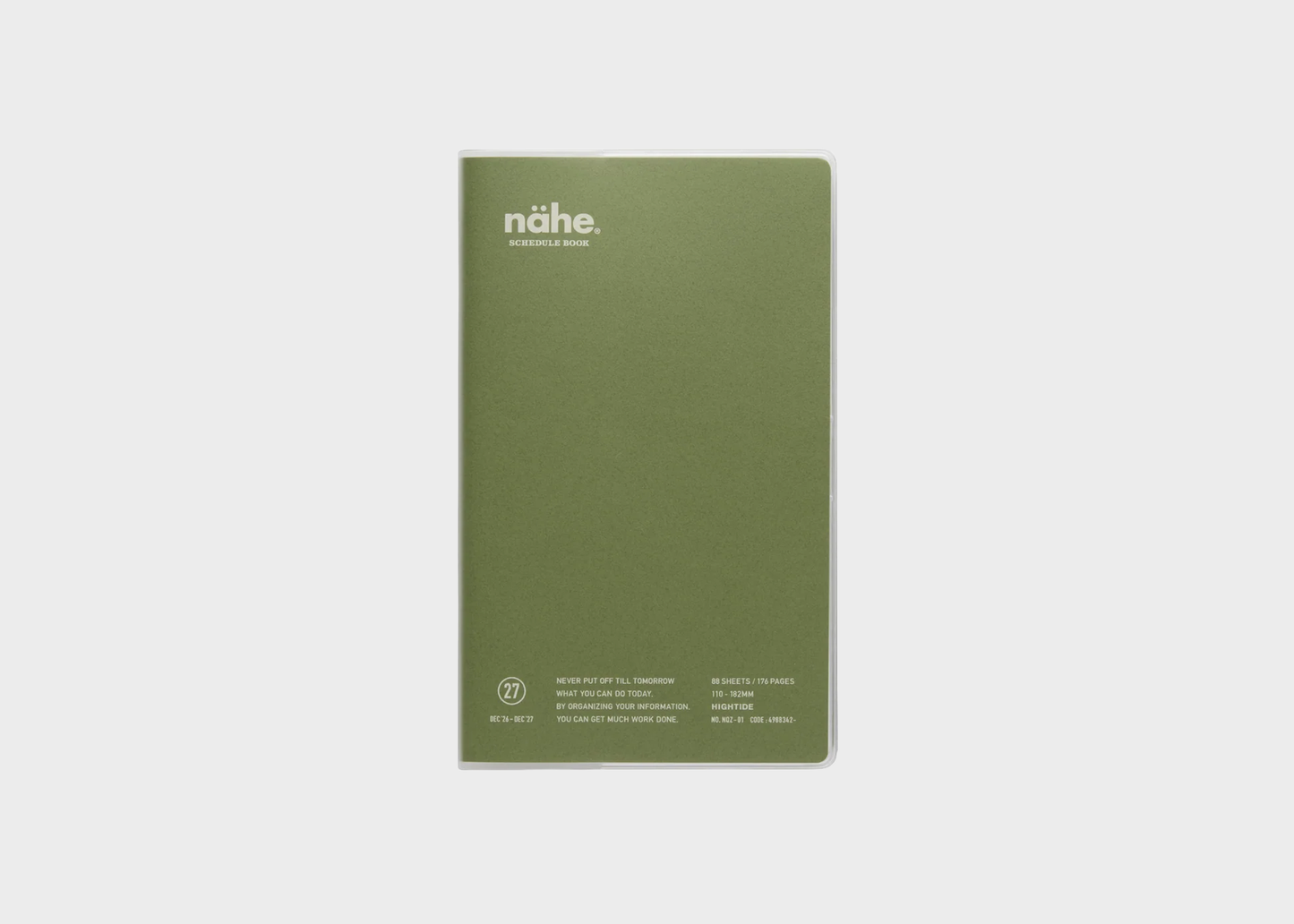 
                  
                    2027 Weekly Diary Nahe B6 Slim Vertical
                  
                