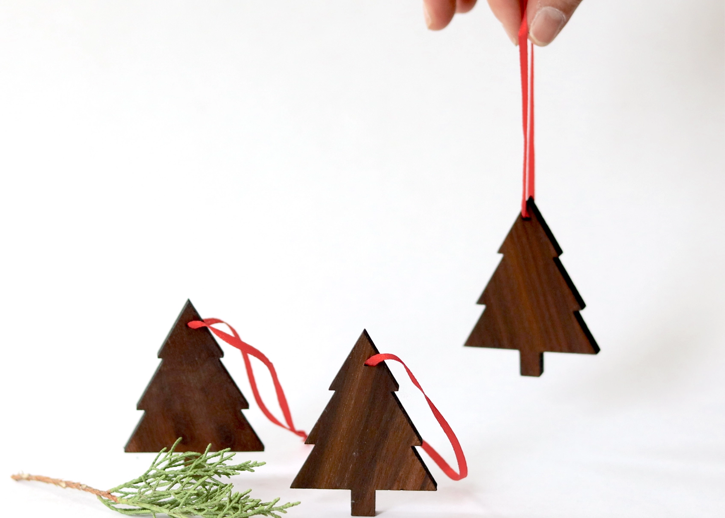 
                  
                    Walnut Wood Tree Ornament
                  
                