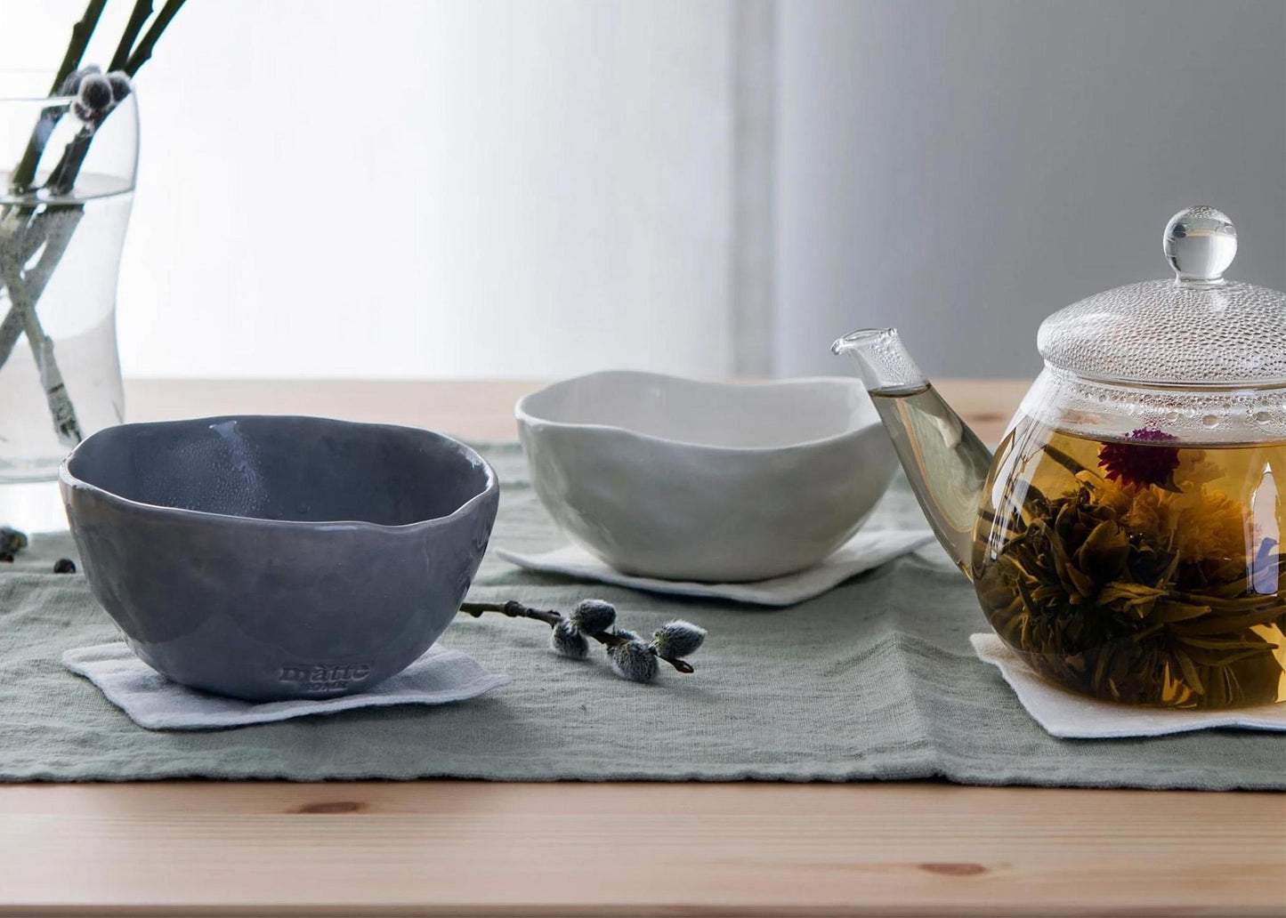 
                  
                    Linen Coaster Set
                  
                