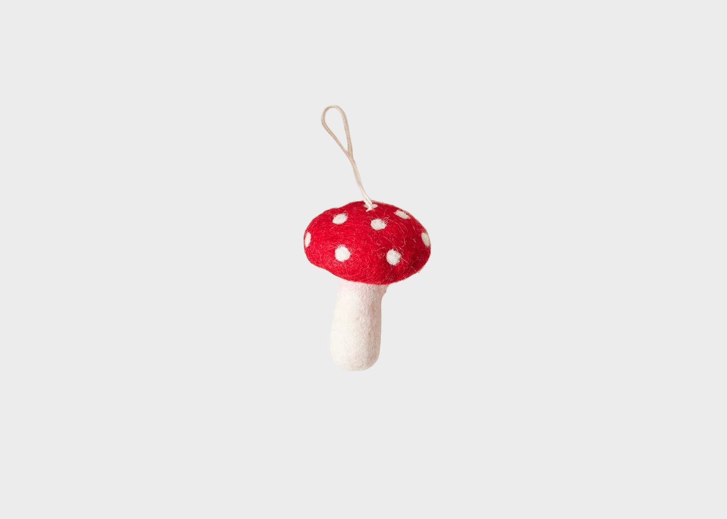 
                  
                    Nordic Felted Mushroom Ornament
                  
                