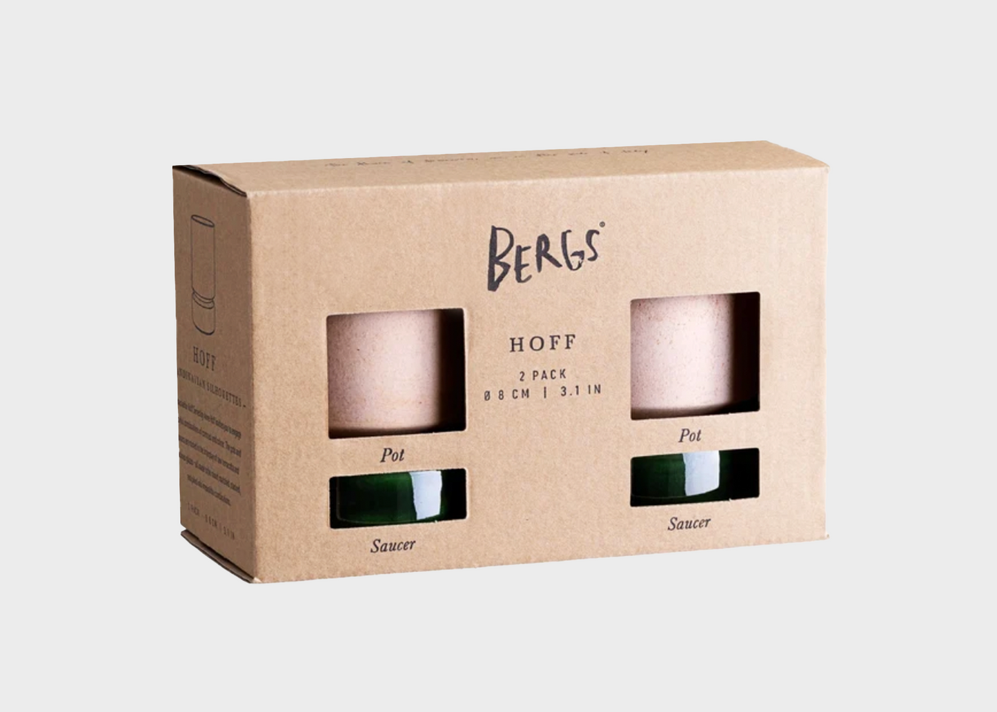 
                  
                    8 cm Hoff Pot / Saucer Set 2-pack
                  
                